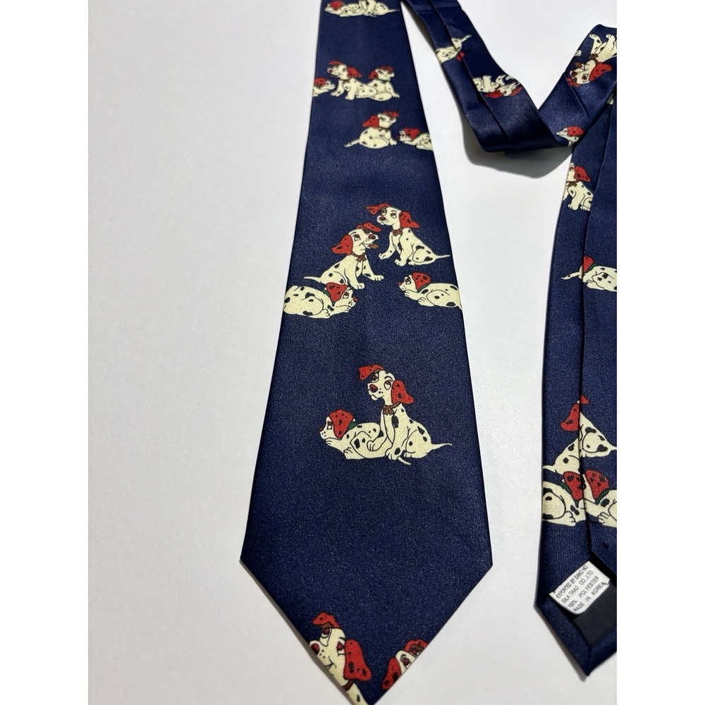Disney‎ 101 Dalmatians Puppies Men's Necktie Dalmatian Necktie Dog Tie